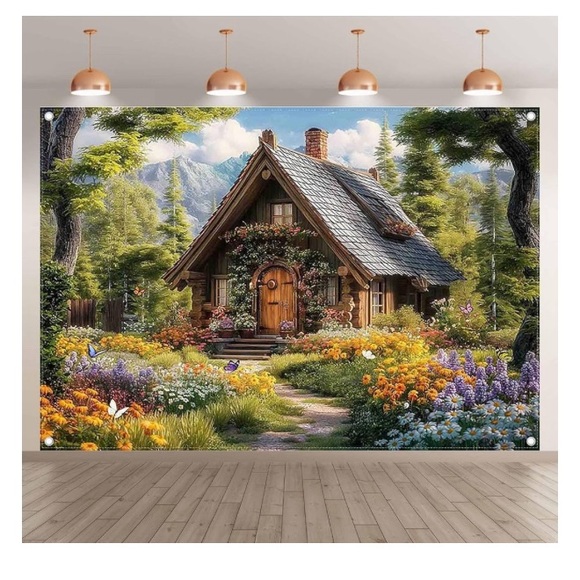 7x5 ft.  Cloth backdrop - Picture 2 of 4